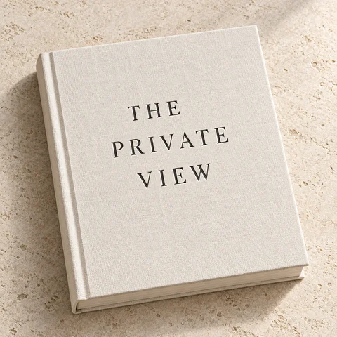 The Private View art book